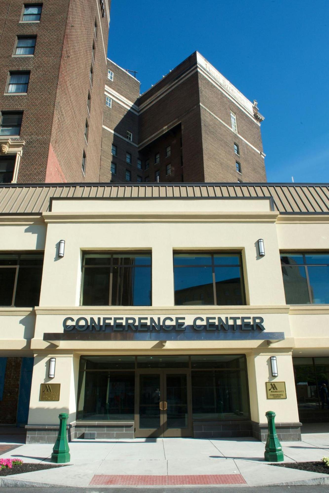 Hotel Marriott Syracuse Downtown Exterior foto